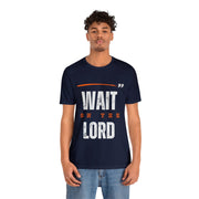 "Wait On The Lord" Inspirational Quote T-Shirt For Men & Women