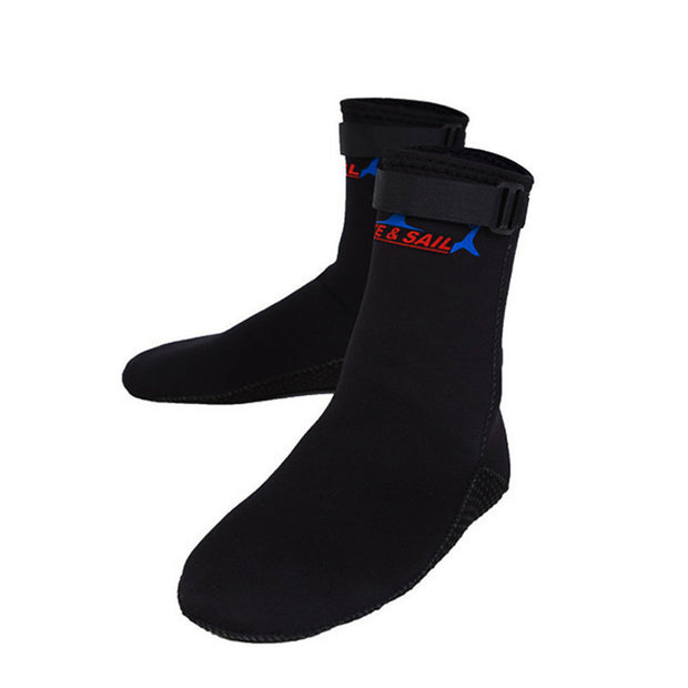 Non-slip anti-wear diving socks