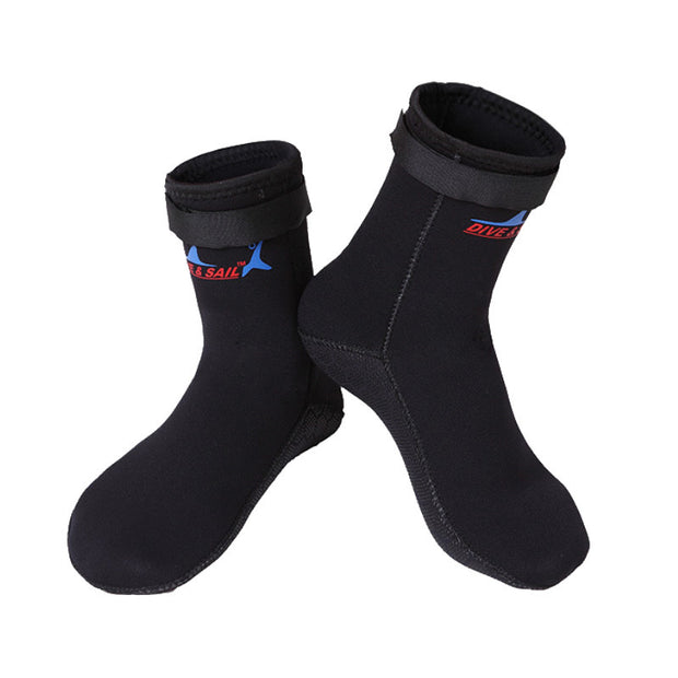 Non-slip anti-wear diving socks