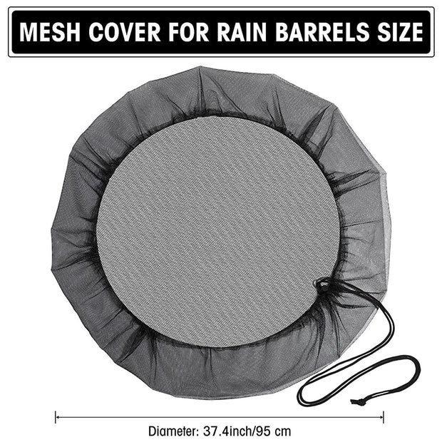 Mesh Cover Netting for Rain Barrels