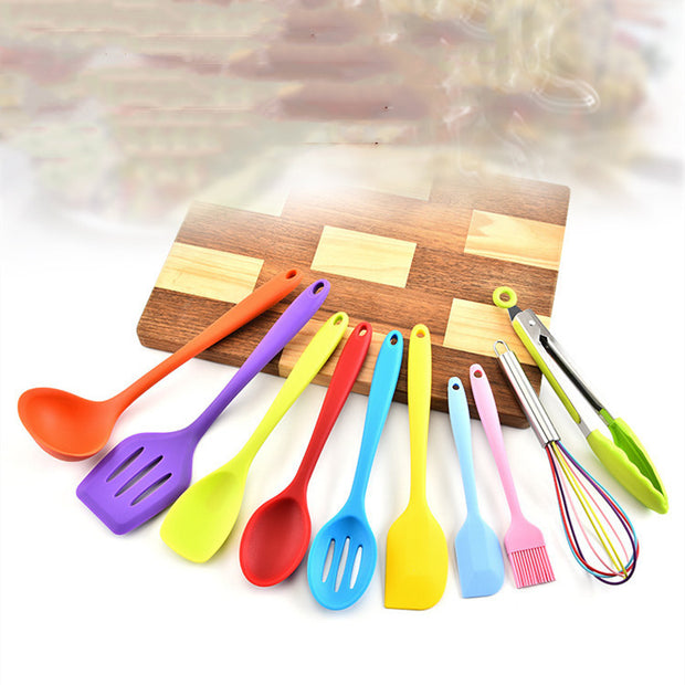 Silicone Kitchenware Set Baking 10 Piece Set