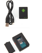 Mini A8 GPS Tracker - Compact Locator for Kids & Elderly, Anti-Theft SOS Alert