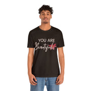 "You Are Beautiful" Inspirational Quote T-Shirt For Men & Women